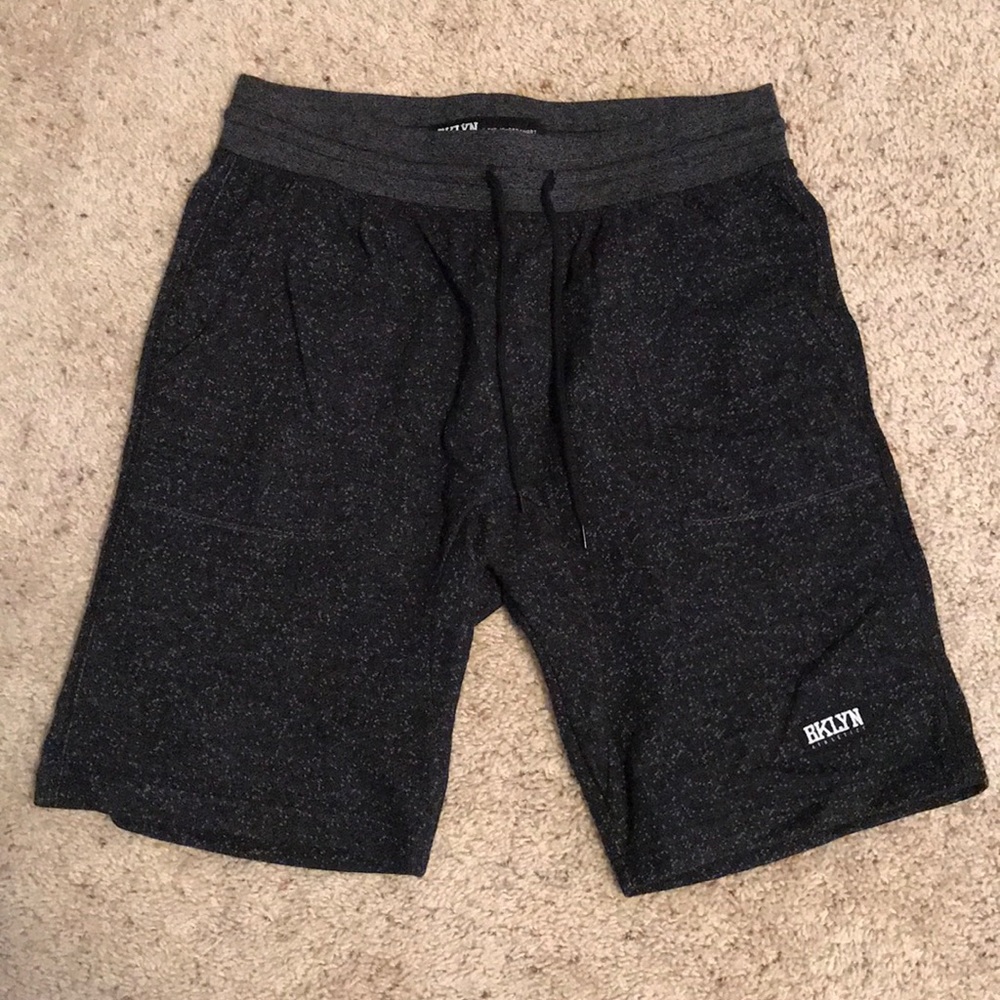 Black athletic shorts
